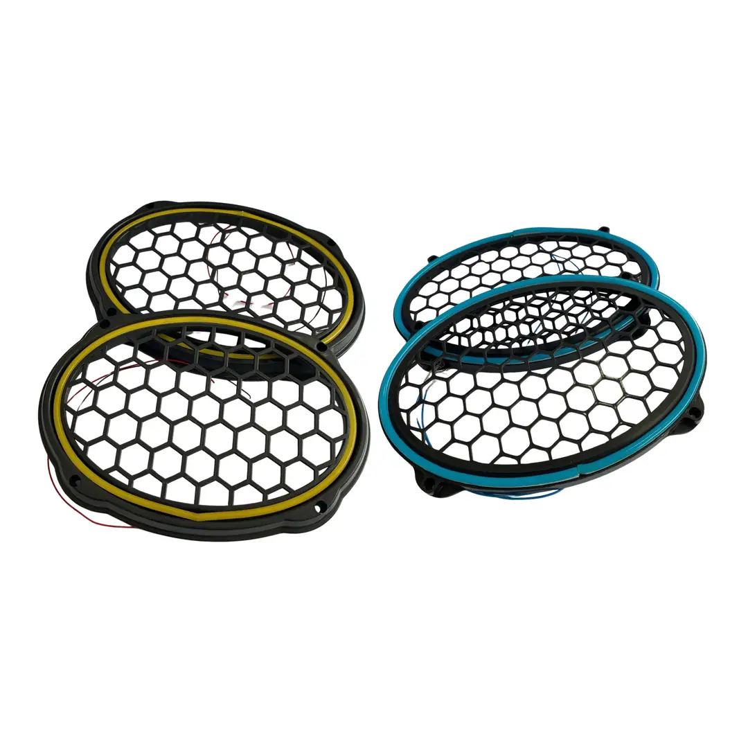 Hoparlör Kapağı Oval Takım LED Işıklı